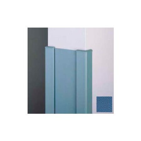 Pawling Surface Mounted End Wall 90Deg Corners, 2'' Wings, 4'H W/Caps, 6"W, BL Bird, Recycled Vinyl CG-11R-4-490